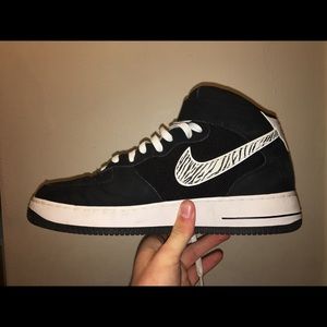 nike air force zebra